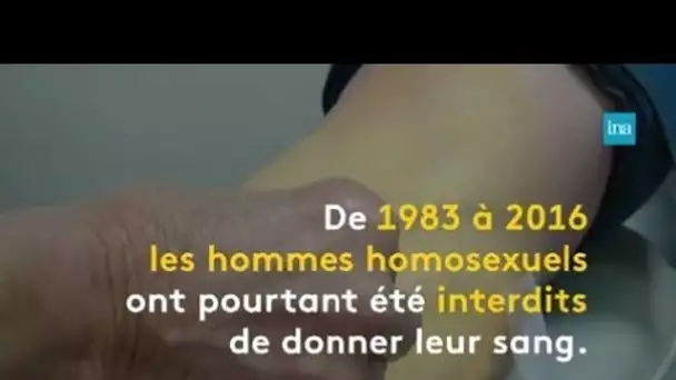 Don du sang et homosexualité, 33 ans de discrimination | Franceinfo INA
