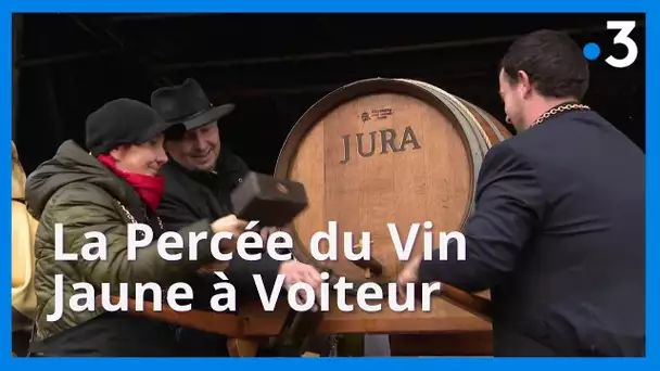 Jura : 25e édition de la Percée du Vin Jaune à Voiteur