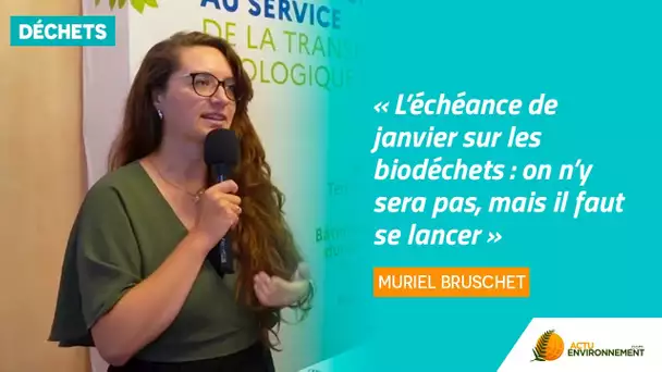 « L'échéance de janvier sur les biodéchets : on n'y sera pas, mais il faut se lancer »