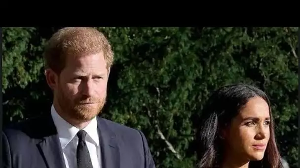 Être royal était "trop ​​fou" pour Harry et Meghan, déclare un journaliste américain