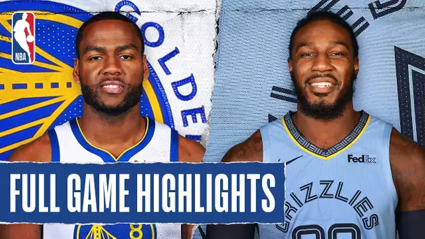 WARRIORS at GRIZZLIES | FULL GAME HIGHLIGHTS | November 19, 2019