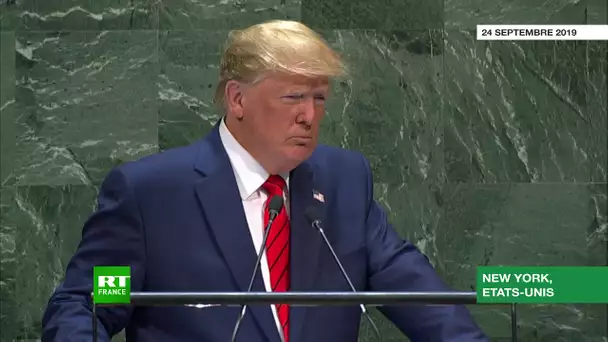 «Les Etats-Unis ne seront jamais un pays socialiste», réaffirme Donald Trump à l'ONU