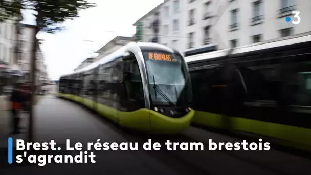 Brest. Le réseau de tram brestois s'agrandit