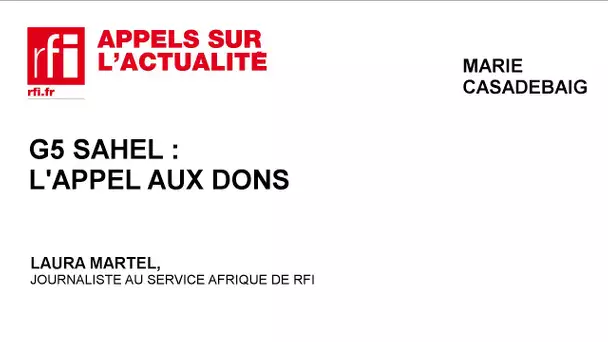 G5 Sahel : l'appel aux dons