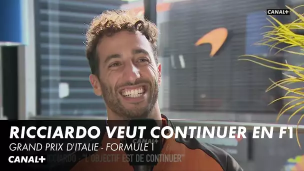 Interview de Daniel Ricciardo : "L'objectif est de continuer" - Grand Prix d'Italie - F1
