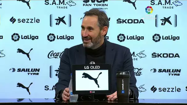 Rueda de prensa Valencia CF vs RCD Espanyol de Barcelona