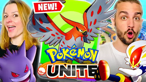 KIM ACHETE UN NOUVEAU POKEMON : FLAMBUSARD SUR POKEMON UNITE NINTENDO SWITCH