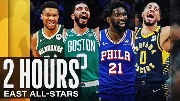 The 2024 Eastern Conference NBA All-Stars BEST Moments ⭐
