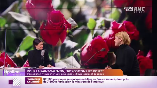 Hortense Harang, fondatrice de Fleurs d'ici, appelle au boycott des roses
