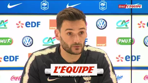 Lloris «Répondre aux exigence du très haut niveau» - Foot - Bleus - L. nations