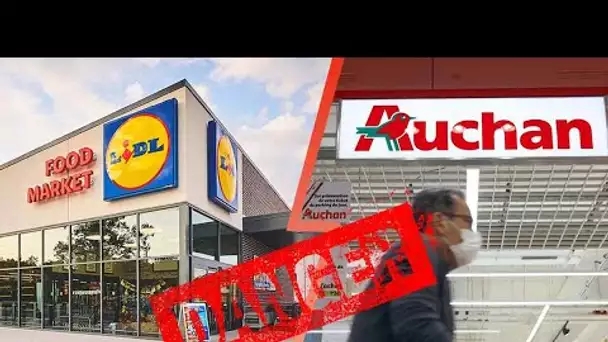 Lidl et Auchan : Ces produits sont DANGEREUX ! A ramener immédiatement !
