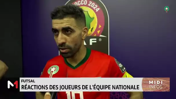 CAN de futsal - Maroc 2024 : réactions des joueurs de l´équipe nationale