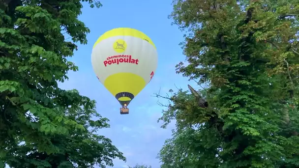 Série "Prendre l'air" : le Marais Poitevin en montgolfière