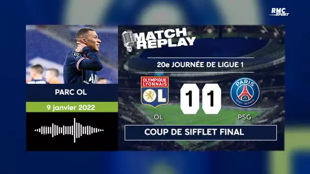 OL 1-1 PSG : Le goal replay avec les commentaires RMC