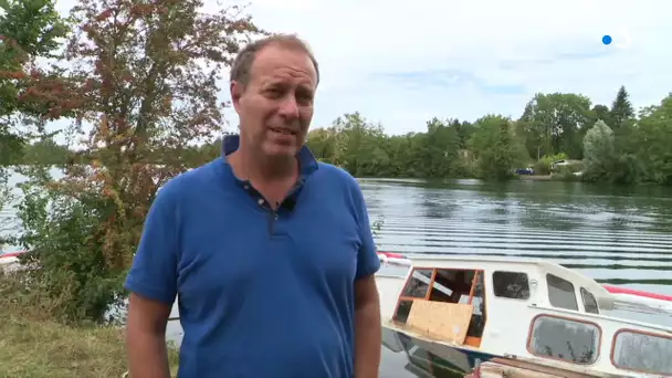 Villeneuve-la-Guyard : 3ème bateau coulé