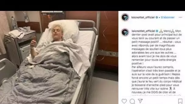 Loïc Nottet hospitalisé  après avoir été opéré du bras, il donne des nouvelles rassurantes