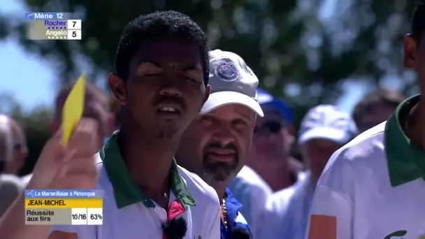 Mondial à pétanque à Marseille : Résumé Rocher VS Angelo 13-5