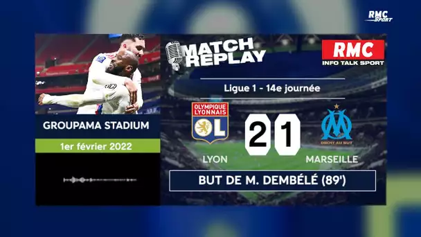 OL 2-1 OM : Le retournement de situation fou des Lyonnais avec les commentaires de RMC