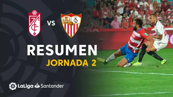 Resumen de Granada CF vs Sevilla FC (0-1)