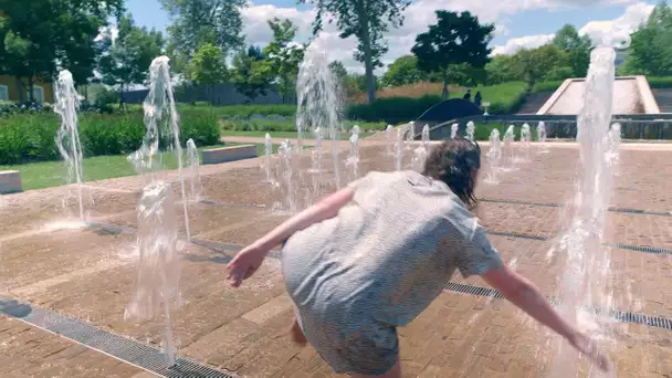 #corpsémouvants Marjorie Kellen chorégraphie un jardin public du Mans SVO