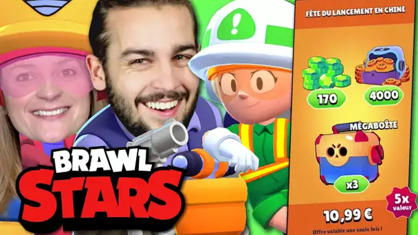 KIM CRAQUE POUR JACKY BTP ET CETTE OFFRE ! BRAWL STARS PACK OPENING