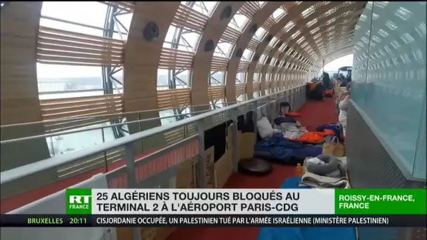 25 Algériens bloqués depuis trois semaines à l’aéroport Paris Charles de Gaulle