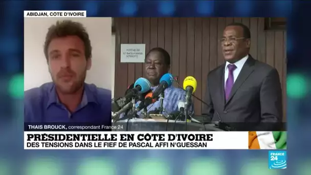 Côte d'Ivoire : des affrontements dans le fief de Pascal Affi N'Guessan