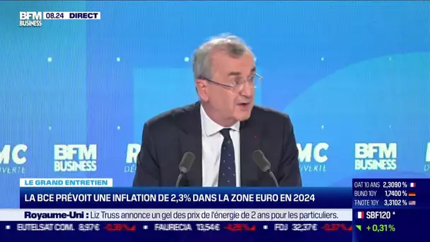 François Villeroy (Banque de France) : La BCE relève ses prévisions d'inflation pour la zone euro