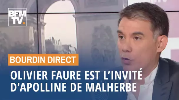 Olivier Faure face à Apolline de Malherbe en direct