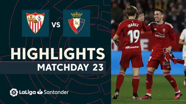 Resumen de Sevilla FC vs CA Osasuna (2-3)