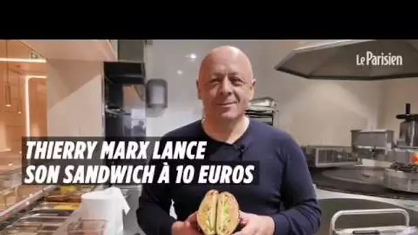 Voici la recette du 'Marxito', le sandwich à 10 euros du fast-food de Thierry Marx