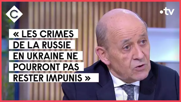 Jean-Yves Le Drian et Alain Duhamel - C à vous - 08/04/2022