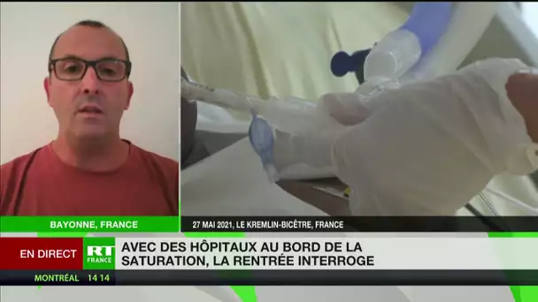 Hôpitaux au bord de la saturation : «Nous sommes très inquiets» reconnaît Franck Calleja