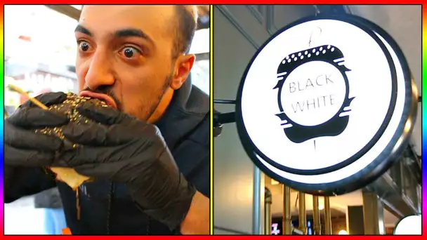 JE TESTE LE RESTAURANT BLACK AND WHITE BURGER CHEZ MON POTE IBRATV