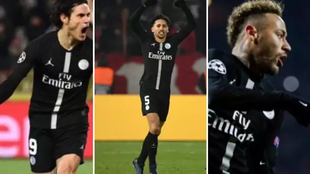 Belgrade 1-4 PSG: PSG qualifié en 1/8ie 1ier de poule! But neymar cavani Mbappe marquinhos