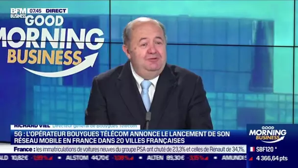 Richard Viel (Bouygues Telecom): Bouygues Telecom lance son réseau mobile 5G en France