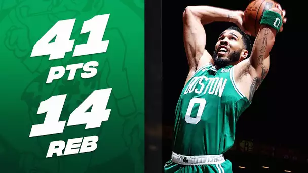 Jayson Tatum GOES OFF For 41 PT- Double-Double In Celtics W! 🔥| February 13, 2024
