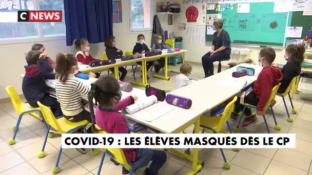 Coronavirus : les élèves de CP ont fait leur rentrée masqués