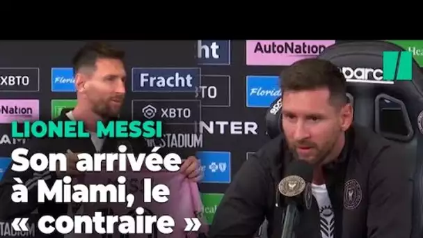 Messi savoure l’accueil « extraordinaire » à Miami, le « contraire » de son arrivée au PSG