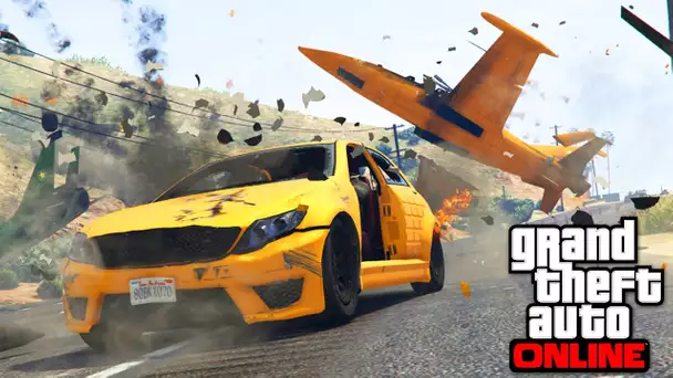 SEUL CONTRE TOUS LES AVIONS - GTA 5 ONLINE