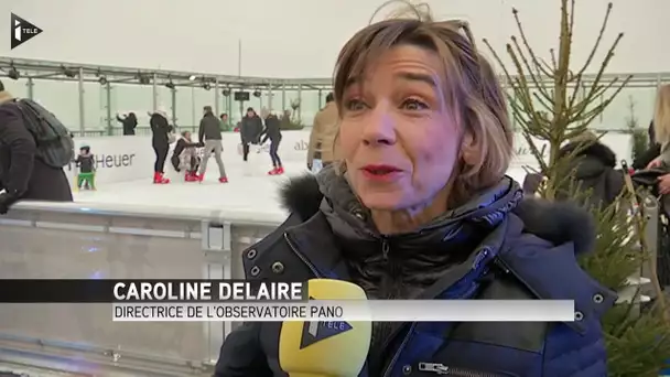 Le sommet de la tour Montparnasse se transforme en patinoire