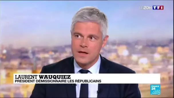 Laurent Wauquiez quitte la présidence des Républicains