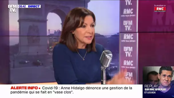 Anne Hidalgo, candidate PS à l'élection présidentielle: "J'imposerais le vaccination obligatoire"