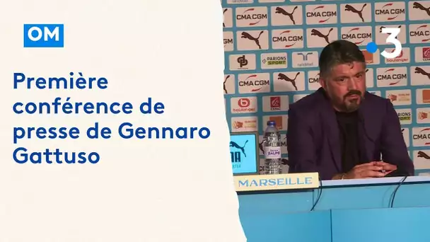 OM : Première conférence de presse de Gennaro Gattuso