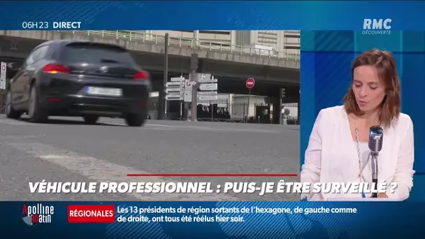 J'ai un véhicule professionnel: puis-je être surveillé ?