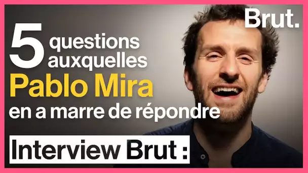 5 questions auxquelles Pablo Mira en a marre de répondre