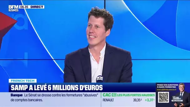 French Tech : Samp a levé 6 millions d'euros