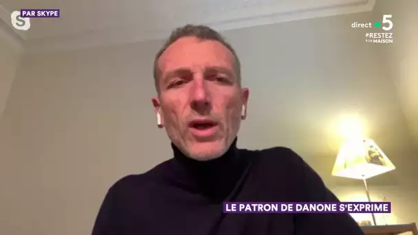 Le patron de Danone s'exprime - C à Vous - 01/04/2020