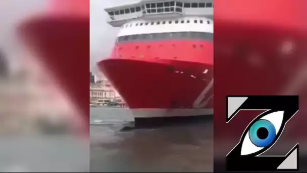 [Zap Net] Impressionnante collision dans le port d'Alger  ! (12/04/22)