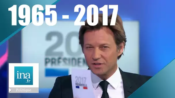 1er tour des présidentielles : Les annonces des résultats de 1965 à 2017 | Archive INA